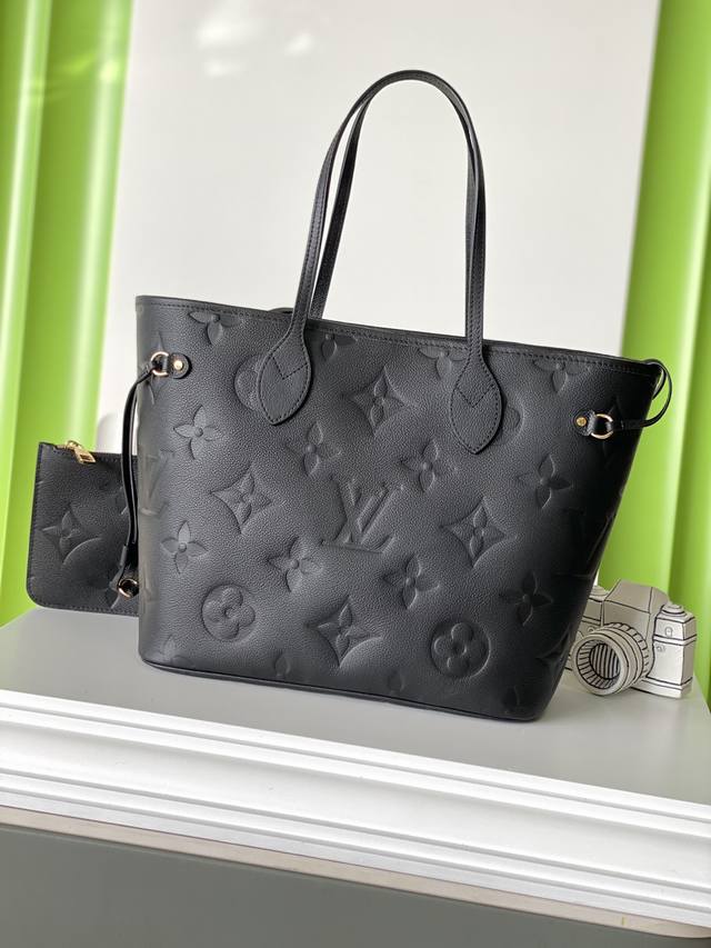 正品级 M45685 31×28×14 Neverfull 全皮购物袋 顶级原单 变码芯片