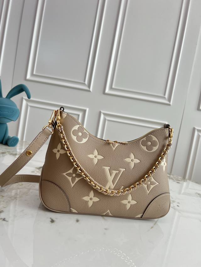 顶级原单，变码芯片 M14211浅灰 M13224灰色 M12930黑色 本款 Boulogne 手袋为 Monogram Empreinte 皮革渲染雅致色调