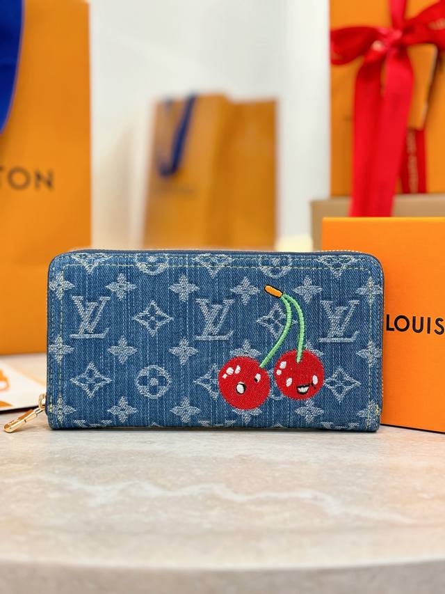 Zippy 拉链钱夹 M23161蓝色牛仔 Size：19.5X10.5X2.5Cm