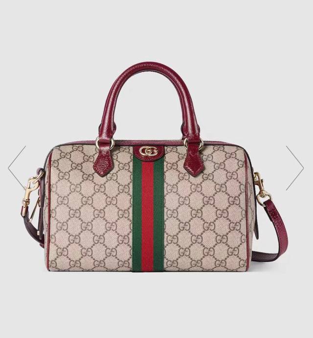 Gucci新款专柜品质，顶级原单货，实物实拍！款号836825啡红尺寸：宽25X高17X侧宽14，出货啦！