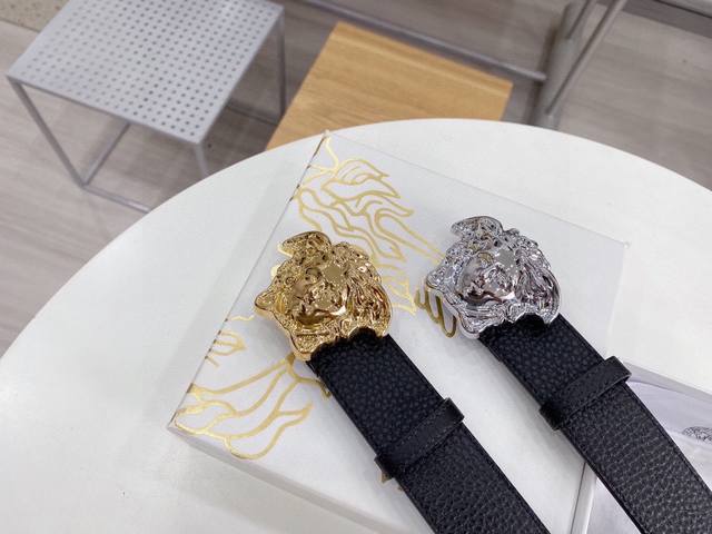 范思哲专柜同款在售 種草拔草都要自留款 進口原版皮制作 搭配原版五金 3.8Cm规格 可调式皮带 看图下单