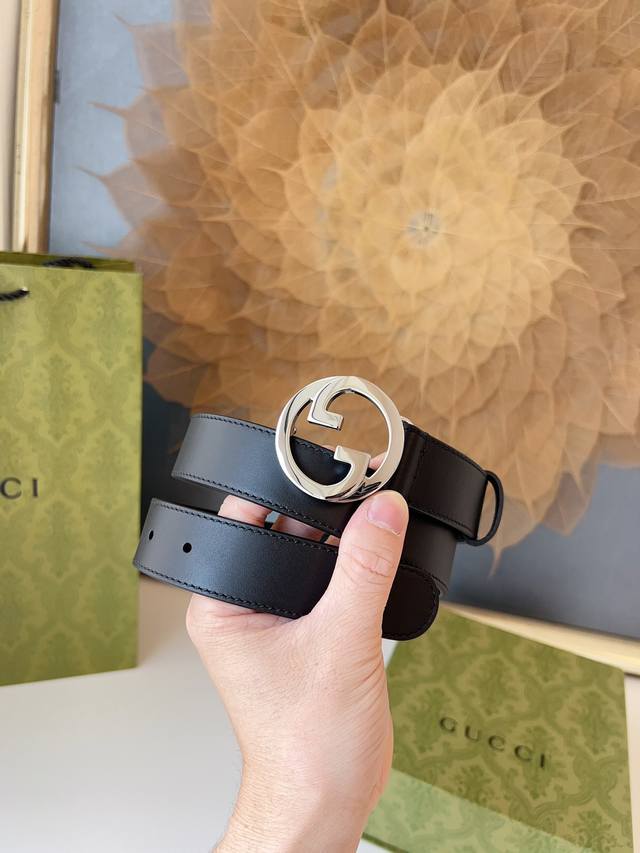 Gucci专柜货 正版开模 原厂进口面料顶级做工 原单品质 高端商务休闲款 简约百搭 宽度3.0Cm Gucci专柜货 正版开模 原厂进口面料顶级做工 原单品质 高端商务休闲款 简约百搭 宽度3.0Cm