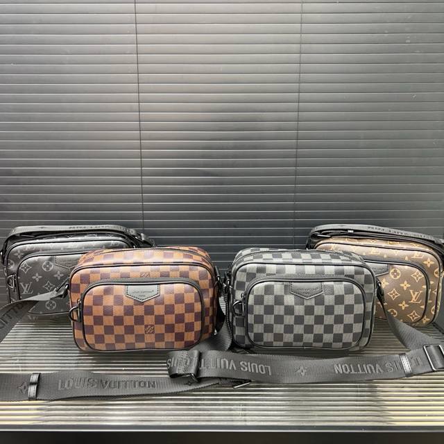 Louisvuitton 路易威登 印花相机包 斜挎单肩包 经典百搭 实物拍摄 配送防尘袋 礼盒 22 X 16Cm。