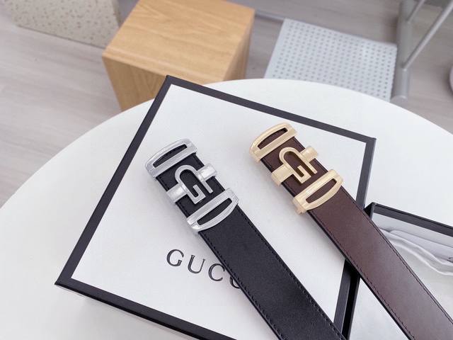 3.5 宽度 大爆款Gucc 全套包装礼盒装腰带 无论是高端大气的包装，还是真材实料的品质，都是一骑绝尘 无可匹敌的牛货，完美的礼盒包装：包装 高端大气非常上档