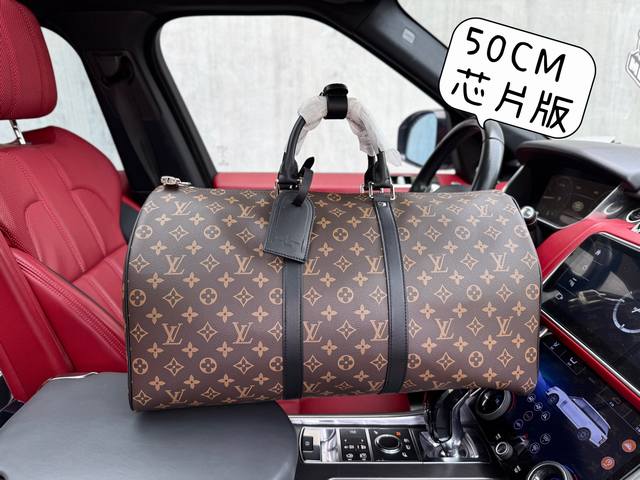 高端货 新款 “Louis Vuitton”Lv旅行袋 路易威登旅行袋 M56711 Louis Vuitton KeepallbandoulièRe 经典老花