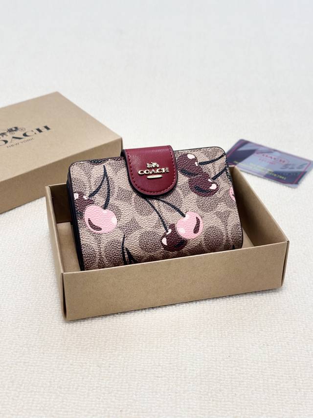 颜色 印花尺寸 15X10蔻驰专柜款原版牛皮专柜新宠做工精细内阁丰富有尽有低调奢华