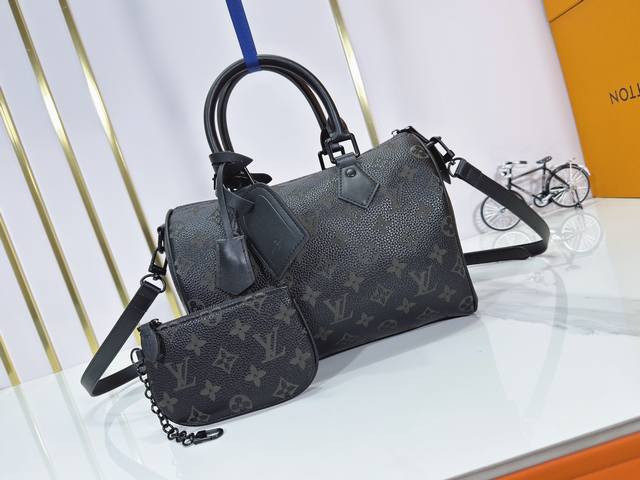 原厂皮暗雕 M24424 M24425 M24426M 24420黑色 Seedy Soft 25手袋 独家渠道货 细节实拍图！Mb在于品质、五金、面料、手工、