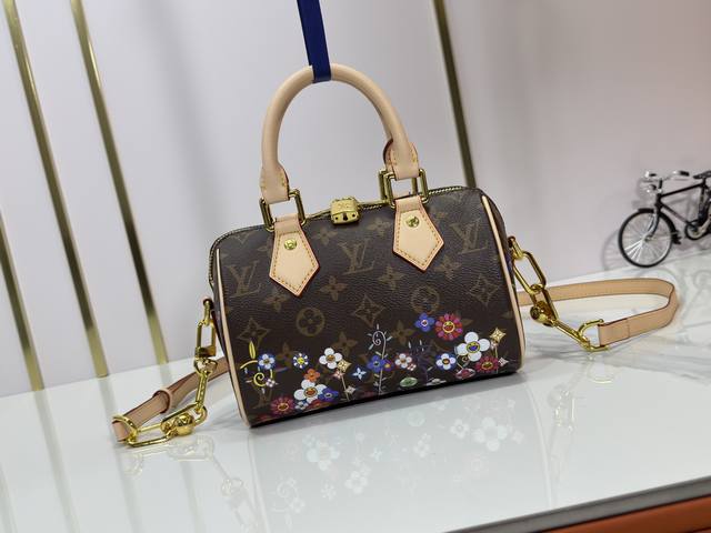 涂鸦M14175 I Nano Speedy 20 枕头包 I 新款系列 枕头包 手袋，全网首发I Speedy Nano 枕头包这款Retiro 手袋以标志性