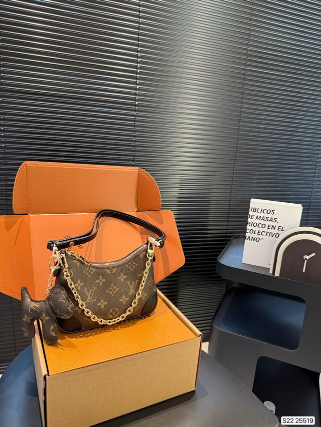 迷你 配飞机盒折叠盒子 全钢五金变码芯片 Lv新包包可爱版小牛角 小小的一只真的很可爱