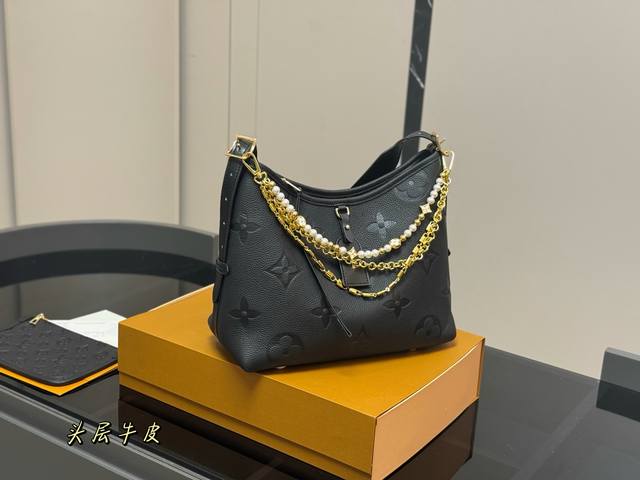 折叠盒 Lv Carryall托特包 压花购物袋 尺寸:29Cm