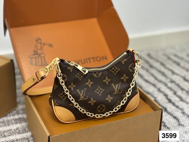 迷你 配飞机盒折叠盒子 Lv新包包可爱版小牛角 小小的一只真的很可爱