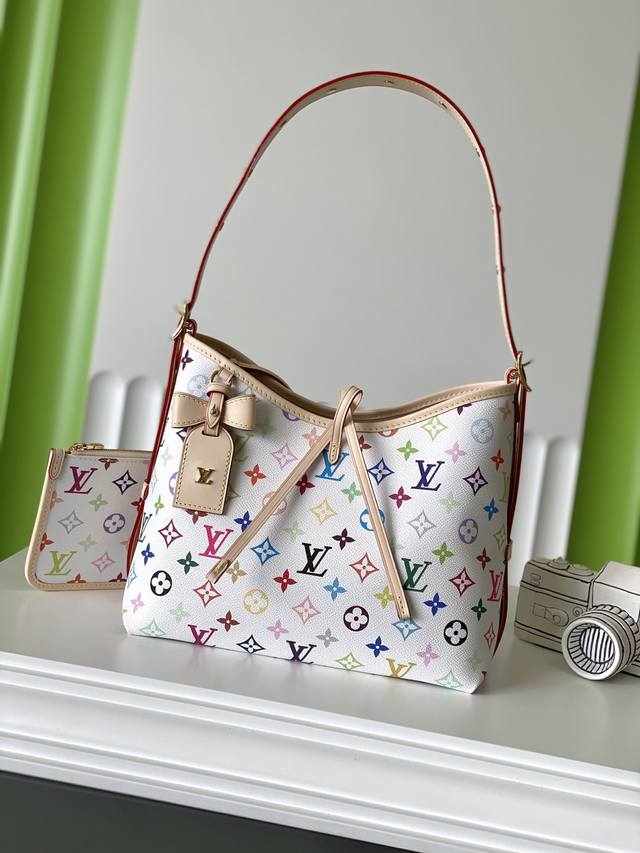 正品级 M13661 29X24X12 Carryall 白彩子母包 顶级原单 变码芯片