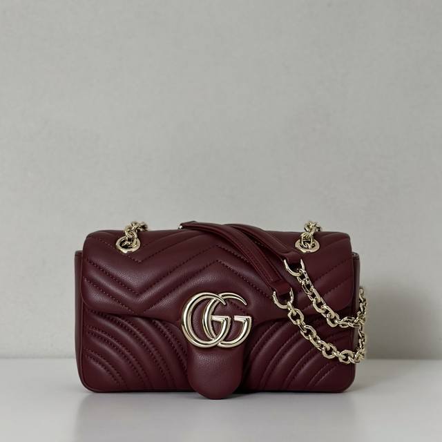 专柜品质，顶级原单货，实物实拍！837280安可拉红，尺寸：宽23X高14X侧宽6，