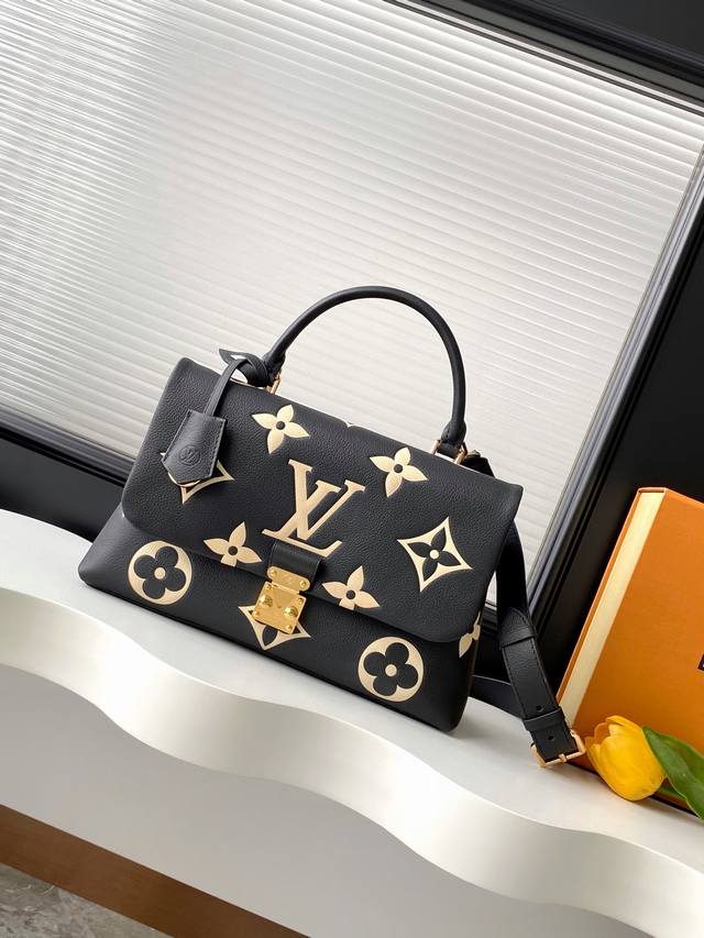 动态163C芯片 顶级原单加强版 M46041灰色丝印大号 M45976大号黑色 M45979大号黑丝印 本款 Madeleine 中号手袋取材 Monogra