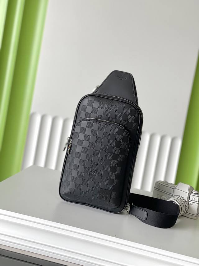 正品级 N45303 20×31×7 Auenue Nm 全皮单肩胸包 顶级原单 变码芯片 正品级 N45303 20×31×7 Auenue Nm 全皮单肩胸包 顶级原单 变码芯片