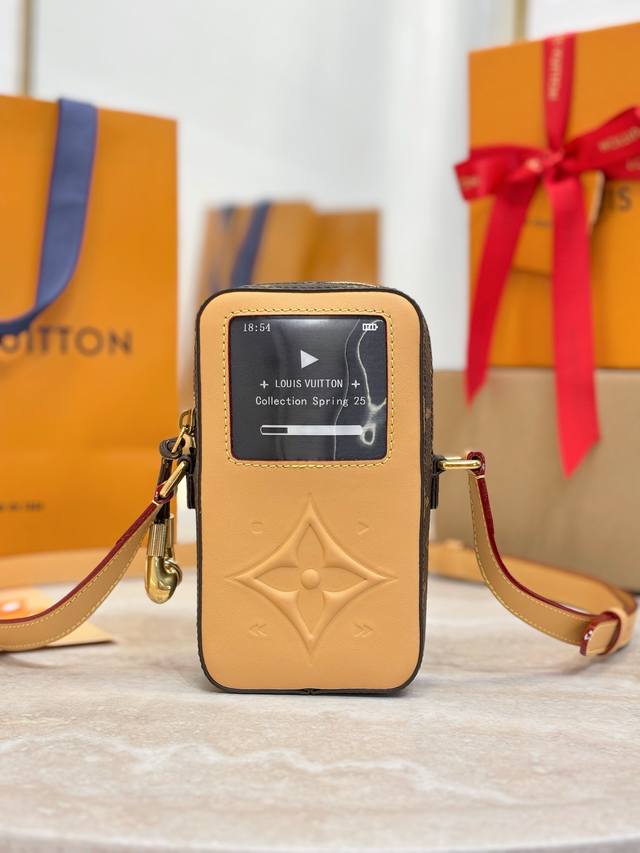 Music Player Wearable Wallet 手袋 M14063 Music Player Wearable Wallet 手袋结合牛皮革和 Mon