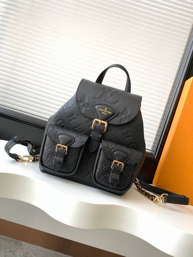 动态163C01芯片 顶级原单加强版 M47072黑色 M47106奶白 M47074粉色 M12987粉印 顶级原单本款 Backup 双肩包取材 Monog