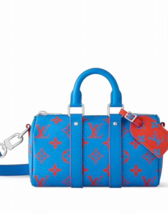 163C01 芯片 M14989涂鸦M15076M14837 M12733. M13166 M12609黄色 顶级原单 动态变码本款 Keepall Bando