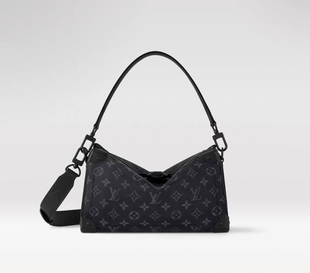 Pm11744黑花 顶级原单 变码芯片 全钢五金本款 Soul Trunk East West 手袋选用柔软 Monogram Eclipse 涂层帆布,以纤长 Pm11744黑花 顶级原单 变码芯片 全钢五金本款 Soul Trunk East West 手袋选用柔软 Monogram Eclipse 涂层帆布,以纤长