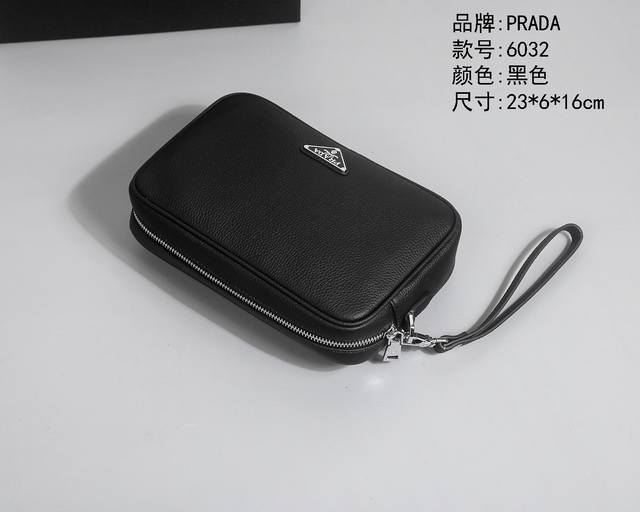 所见即所得 P，款号6032，最新，最火爆，最多功能，最实用的一款男式时尚包，内格有拉链，有多个卡位，收纳空间足够，设计闭合开口处宽，方便收纳物件，一款能解决一