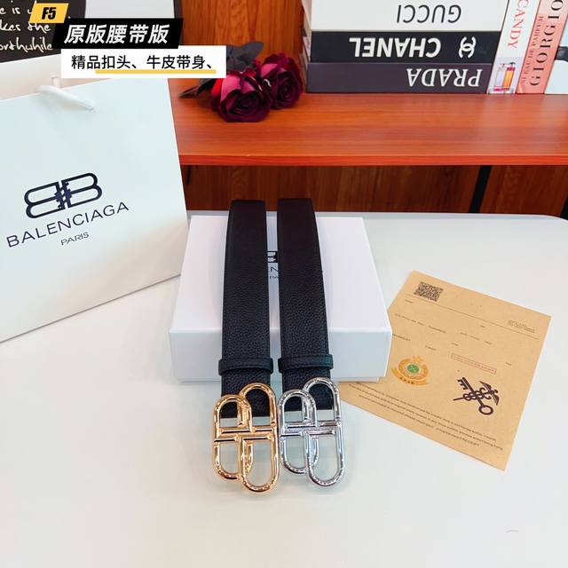 原版品质打孔 品牌：巴黎B家 男款 颜色：黑 扣头：金 银 扣头：原版精品纯铜五金扣头 带身：原版牛皮 尺寸：宽约：3.8Cm 长约：95Cm-125Cm 类别