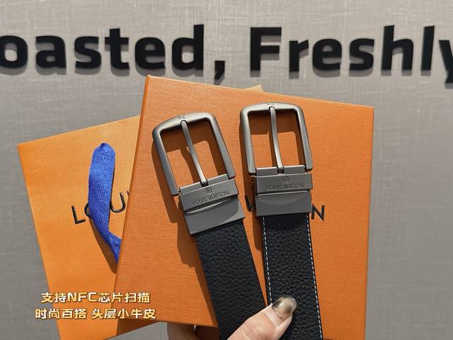 礼物 爆款Lv宽度：新款原版搭配专柜新款扣头。双面可用 一条带顶两条带使用。色] 时尚百搭，追求高端 原版的品质，品味的体现，休闲高大上！ 宽度3.5Cm。Ip