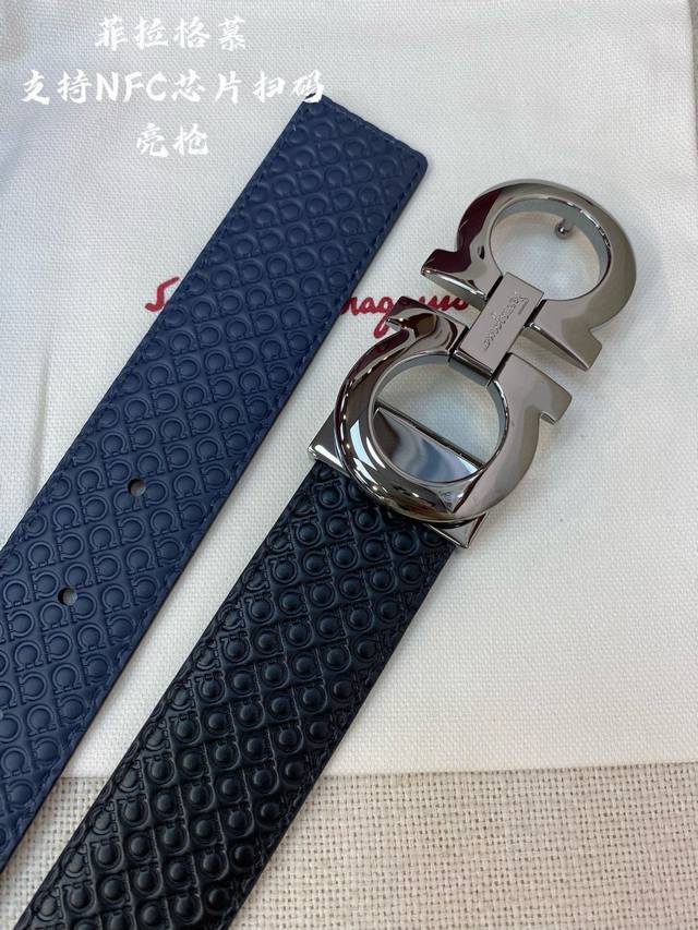 Nfc-F3.5Cm高级定制款男士皮带 ，双面进口牛皮，自行选择搭配 真材实料 很有质感 时尚经典不失风范 可自行裁剪 ！