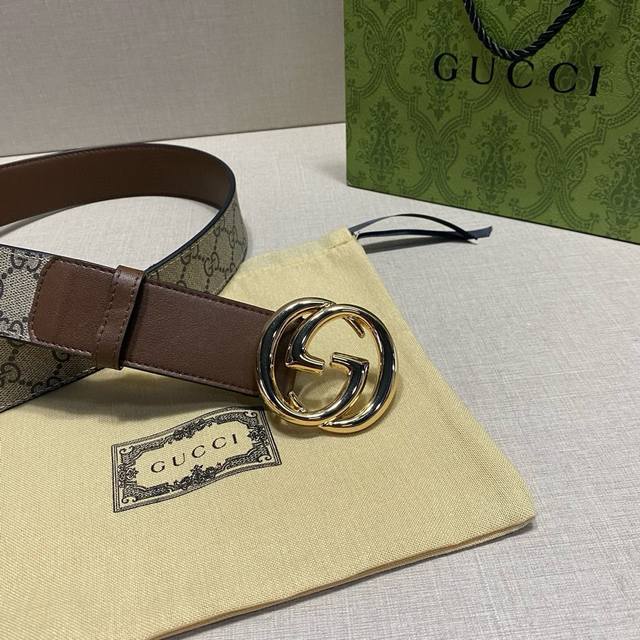 听说最近古驰皮带的风很大 这不就来了吗 不管是Pvc还是牛皮材质都是非常的简约大气上档次 每一款都不容错过！宽度38Mm