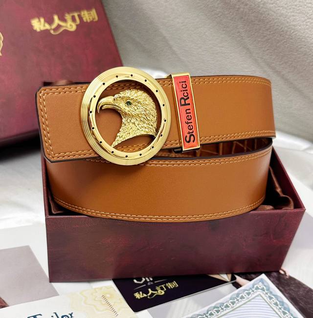 皮带: Stefen Rcici.史特芬.尼茨 腰带: 顶级原单复刻.私人订制高端特供版 等级: 进口原厂头层鳄鱼皮纹路-24K纯钢材质.镶钻石真空电镀工艺.老