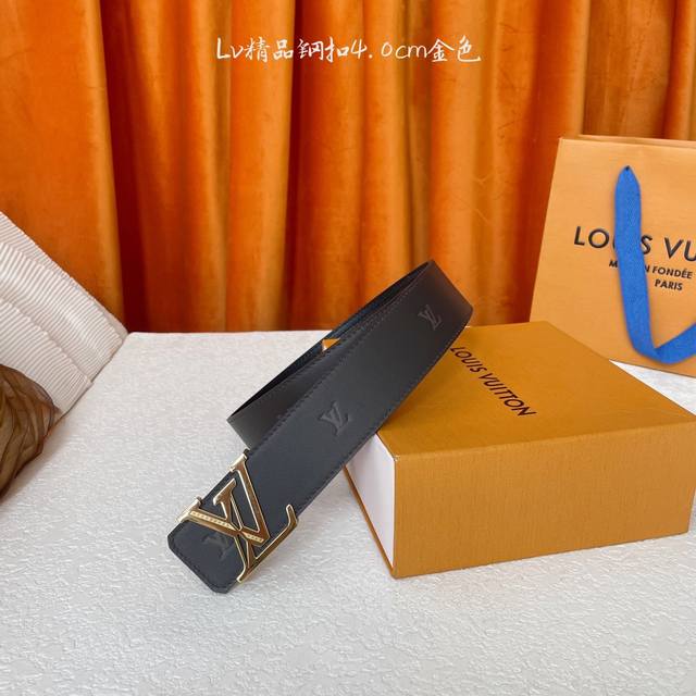 Louis Vuitton驴牌 ：经典原单品质，经典压花面原版平纹底，搭配原单精品钢扣，精工制作，细节看图，实物拍摄，高端奢华，宽度4.0Cm