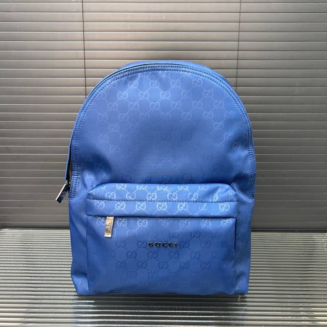 Gucci 古奇 帆布双G 双肩包 背包 书包 男包 实物拍摄 原厂原版面料 配送防尘布袋 32 X 39 Cm。