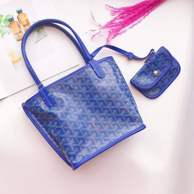 Goyar 戈雅Mini购物袋，狗牙包，超级无敌网红包包，休闲时尚，百搭款，容量大，原版皮，原版五金，尺寸20*10*19.5