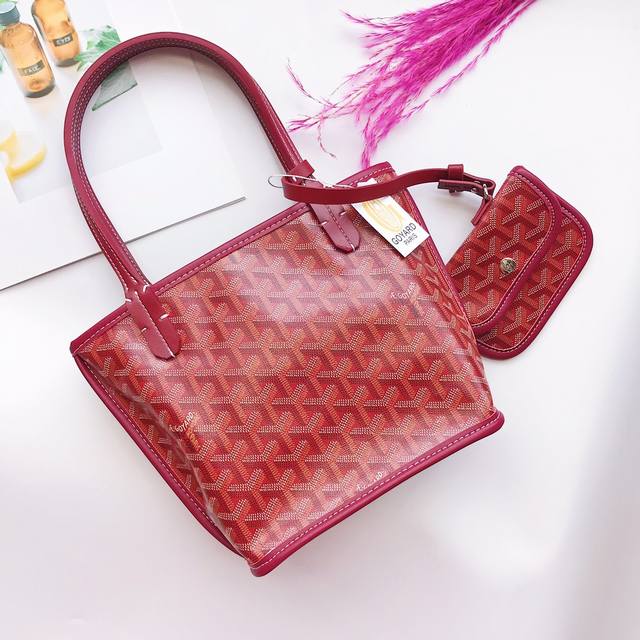 Goyar 戈雅Mini购物袋，狗牙包，超级无敌网红包包，休闲时尚，百搭款，容量大，原版皮，原版五金，尺寸20*10*19.5