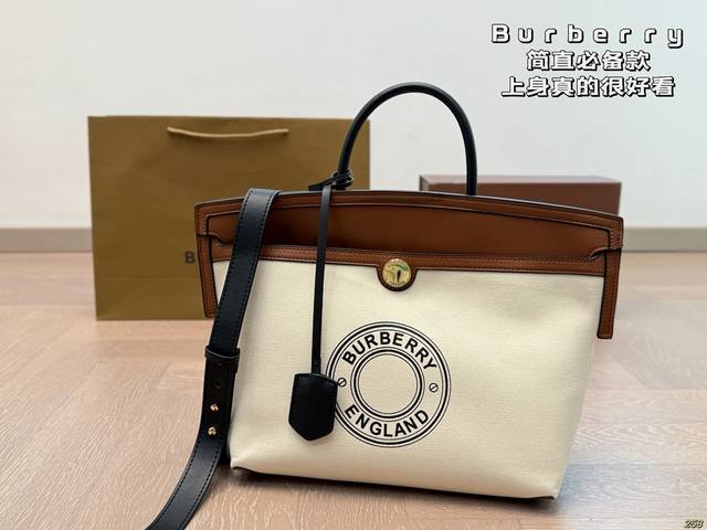 Burberry 巴宝莉 简直必备款 上身真的很好看 经典气质款 日常出行 容量很大 尺寸28 24