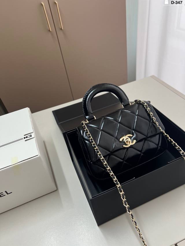 香奈儿 Chanel 手提包 百搭经典 精致的一只 仙气满满 小姐姐日常必入款 D-347尺寸20×11折叠盒飞机盒