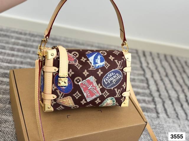 飞机盒 Lv王炸新款包Trunk 谷爱凌 走秀小软箱来了终于 超级洋气 Upupup 搜索Lv 软箱子 盒子 尺寸23 16