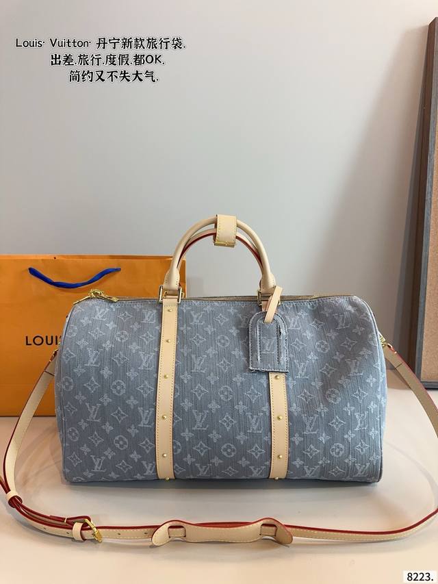 Louis Vuitton 旅行袋 大容量 度假旅行必备 时尚达人必备单品之一 实物绝对惊艳到你尺寸：45*20*26Cm