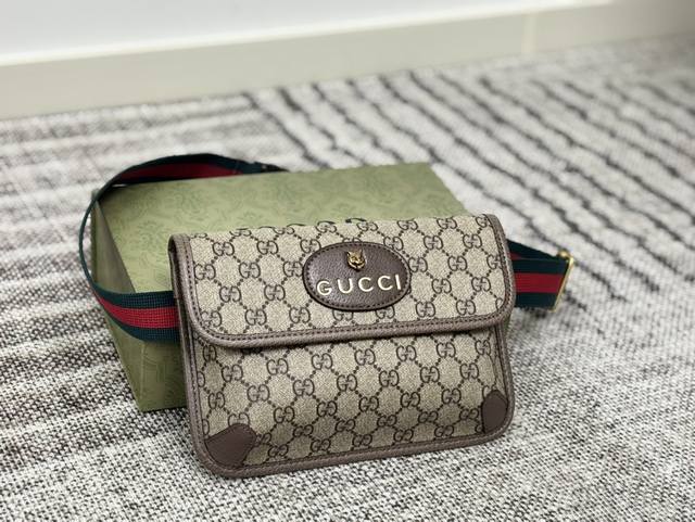 配盒 Size：20*13Cm 原单Gg虎头 单肩包 赶紧抢 看好每个细节 虎头五金 洗水标 自己细品