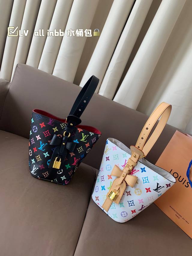 Lv All Inbb 水桶包 氛围感满满的一款 任何搭配都能够轻松驾驭 低调有质感 容量也很大 尺寸：17*18