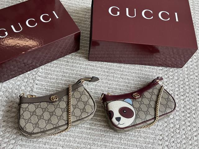 复刻版 牛皮 Gucci Ophidia Mini麻将包 巴掌大小的造型真的贼可爱呀！ 对于迷你小玩意真的毫无抵抗力！ 尺寸18 10Cm
