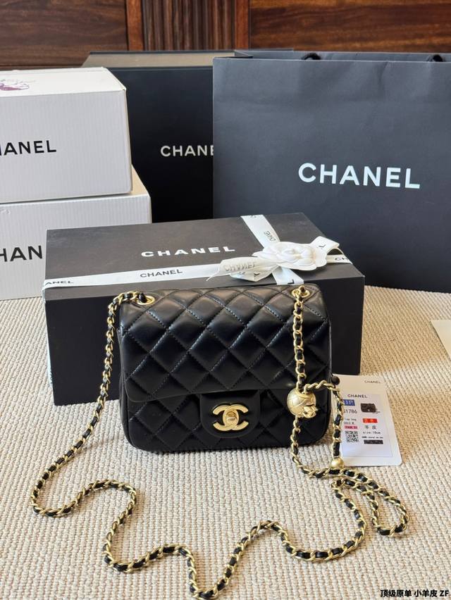 顶级原单 羊皮 Chanel 小羊皮香奶奶 金球方胖子 New Arrival” 最美金球方胖子人间香奈儿 白富美小姐姐必备款 ■单独夸最让人挪不开眼 就是小金