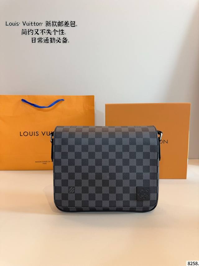 配礼盒. Lv路易威登 2025限量新款Messenger 邮差包 男包 新款Messenger 出自男装艺术总监Kim Jones之手的新款Messenger