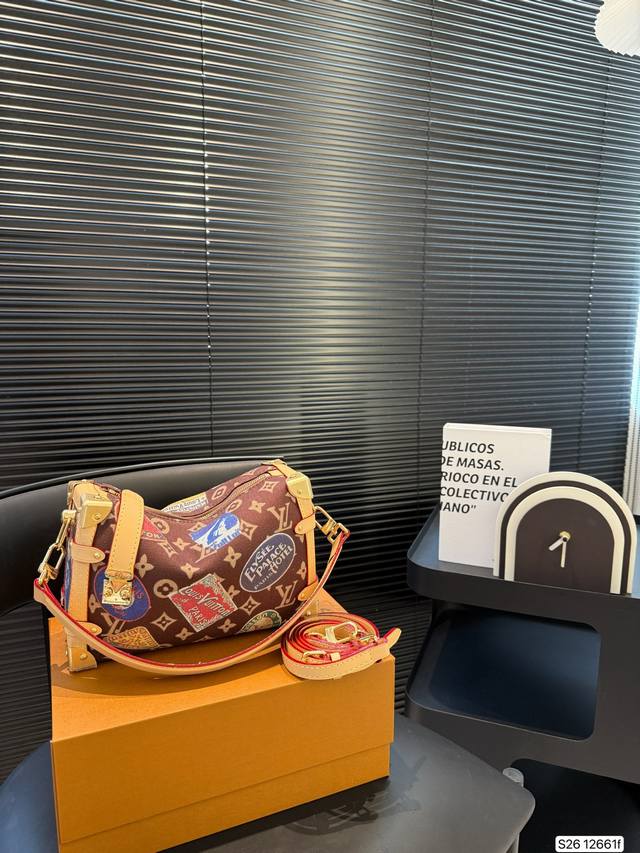 配飞机盒折叠盒子 Lv软箱子 Side Trunk 3小夏天到了就是要花里胡哨