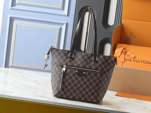 大 ，小 升级原版Iena Mm手袋41013咖啡 40040白格 42267老花 42268 休闲时尚的缩影 女性的完美的日常伴侣 完美的功能和独特的优雅 一