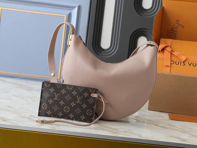 升级原版 M14417 M14642 M14635 路易威登推出 Low Key Cookie 中号手袋，以典雅设计彰显品牌传承和精湛匠艺。柔软牛皮革将随时间流