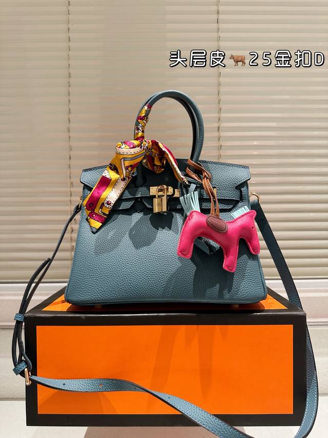 顶级原单 配盒 原版牛皮 细节完美 爱马仕 经典款 Size：25Cm 背铂金包的季节来啦 Bk原版品质 头层牛皮 手感！质感！