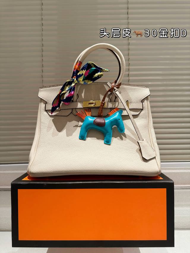 顶级原单 配盒 原版牛皮 细节完美 爱马仕 经典款 Size：30Cm 背铂金包的季节来啦 Bk原版品质 头层牛皮 手感！质感！