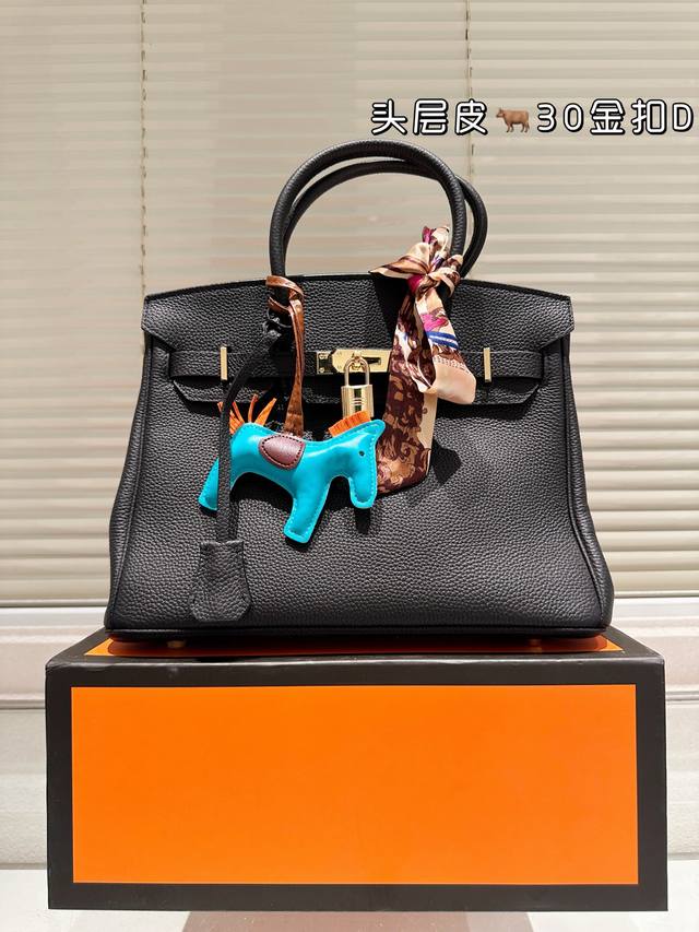 顶级原单 配盒 原版牛皮 细节完美 爱马仕 经典款 Size：30Cm 背铂金包的季节来啦 Bk原版品质 头层牛皮 手感！质感！