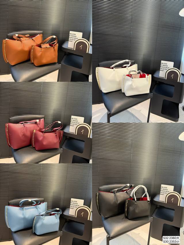 大号 小号 华伦天奴 托特包 很有复古的感觉 高级又不失优雅 超有氛围感 通勤 休闲 约会通通可搭 尺寸:大号37 23 小号24 18 货号大2360 小23 大号 小号 华伦天奴 托特包 很有复古的感觉 高级又不失优雅 超有氛围感 通勤 休闲 约会通通可搭 尺寸:大号37 23 小号24 18 货号大2360 小23