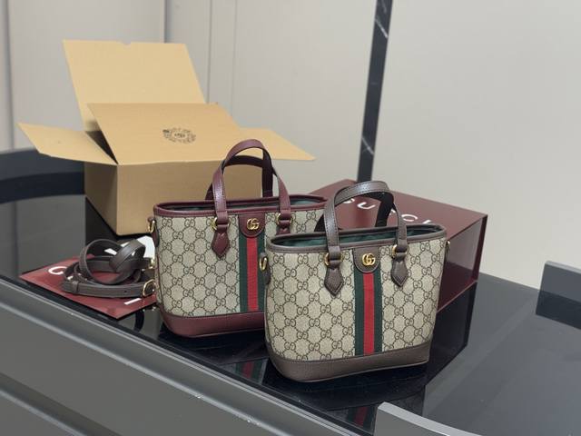 配折叠盒飞机盒 Gucci 迷你购物袋 古奇发现一-款可以随便 一塞就出门的酷奇Ophidiatote购物袋， 一定是最适合洒脱随性的小仙女了， 尺寸: 21.